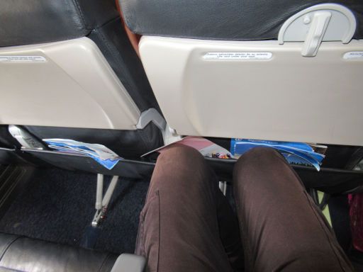 Air Europa, Economy, Standard Sitzplatz Beinfreiheit