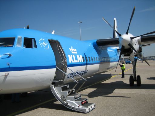 KLM Cityhopper Fokker 50