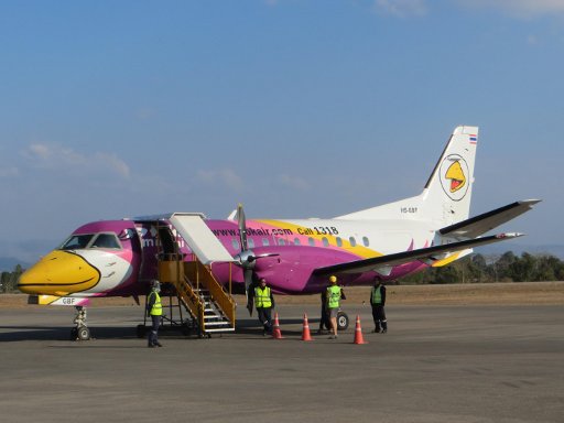 Nok mini Airlines, Saab 340 B Plus in Mae Sot
