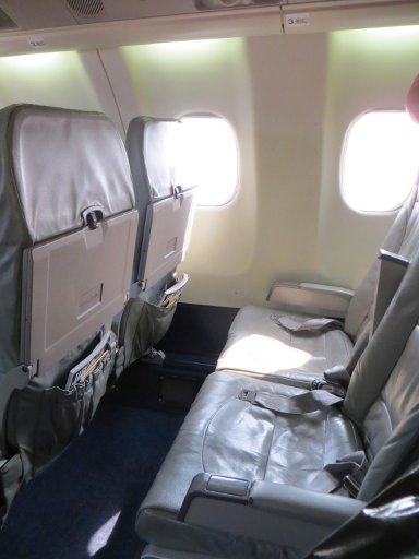 Nok mini Airlines, Economy Klasse Sitzplatzabstand