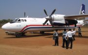 President Airlines Antonov 24 in Ratanakiri