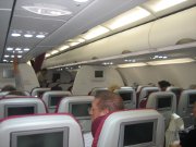 Qatar Airways Airbus A 320 Economy Kabine