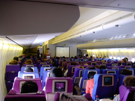 Boeing 747 Economy Klasse