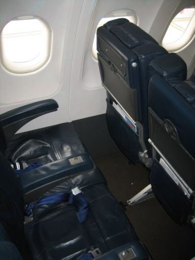 Swiss Airbus A321 Economy Sitze