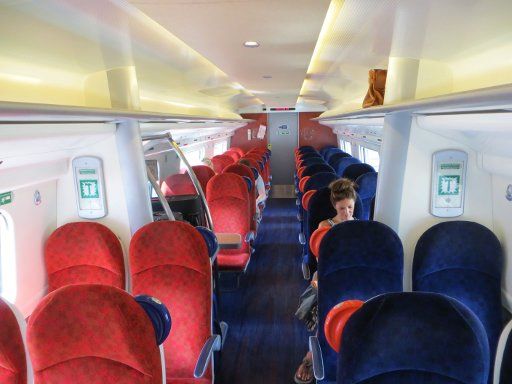 Virgin trains, Großbritannien, Grossraumabteil Standard Klasse