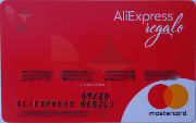 Correos AliExpress™ Regalo MasterCard® Kreditkarte mit Hochprägung