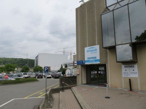 Kernkraftwerk, Tihange, Belgien, Eingang Besucherzentrum