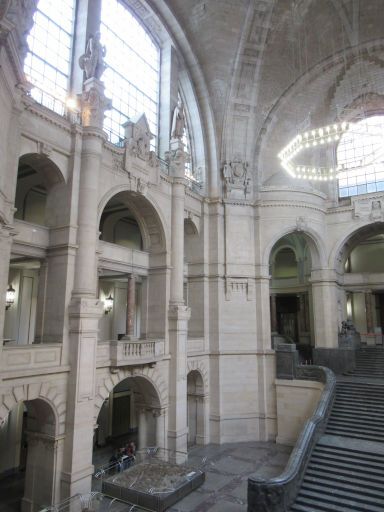 Neues Rathaus, Hannover, Deutschland, Foyer mit Fluren