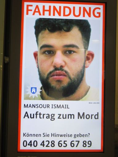 Sicherheit – Kriminalität, Hannover, Deutschland, Fahndung nach Mansour Ismail im April 2024