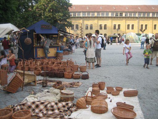 Zitadelle Spandau, Burgfest, Berlin, Deutschland, Händler