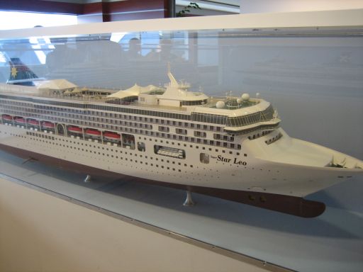 Meyer Werft, Papenburg, Deutschland, Modell der Star Leo