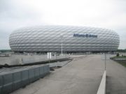 Allianz Arena, München, Deutschland, Außenansicht