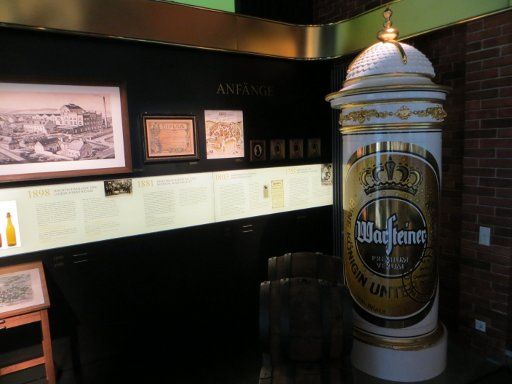 Warsteiner Welt Brauereiführung, Warstein, Deutschland, Geschichte der Brauerei