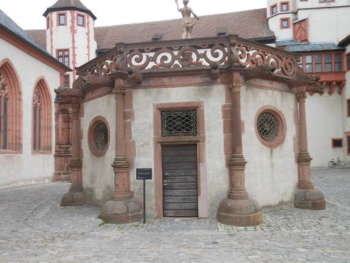 Festung Marienberg Würzburg, Brunnengebäude