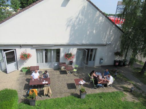 Campanile Mulhouse Sud, Morschwiller, Frankreich, Terrasse Frühstück und Restaurant