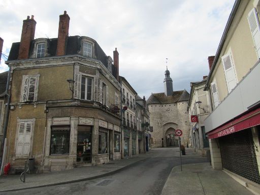 Mehun sur Yèvre, Frankreich, Rue Jeanne d’Arc