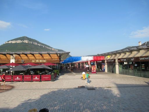 Millau, Frankreich, Esplanade François Mitterand