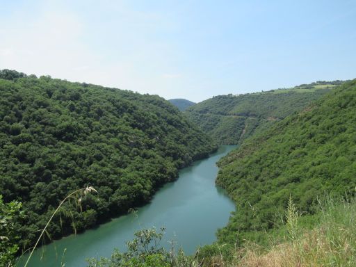 Saint-Rome de Tarn, Frankreich, Tal mit dem Fluss Tarn