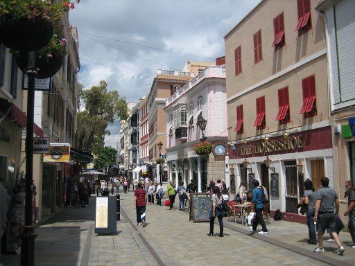 Gibraltar, Großbritannien, Main Street