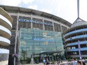 Manchester City Football Club, Etihad Stadion, Manchester, Großbritannien, Außenansicht