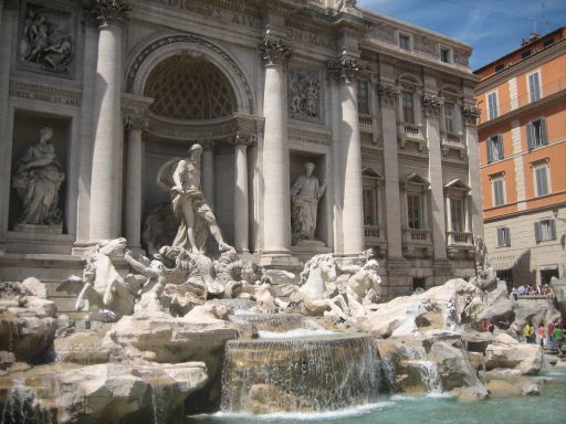 Rom, Italien, Fontana di Trevi