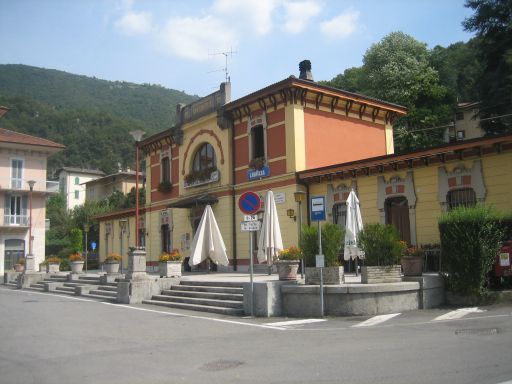 San Pellegrino Terme, Italien, alter Bahnhof