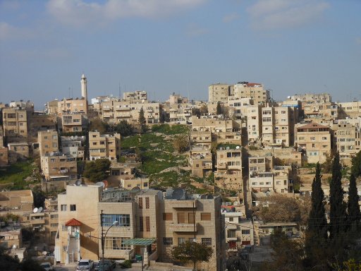 Amman, Jordanien, Wohngebiete rund um die Altstadt