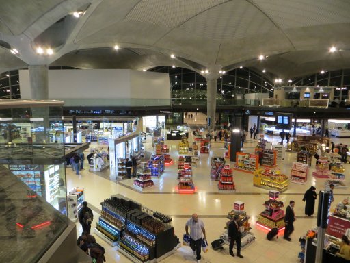 Queen Alia International Airport, Amman, Jordanien, Duty Free Bereich