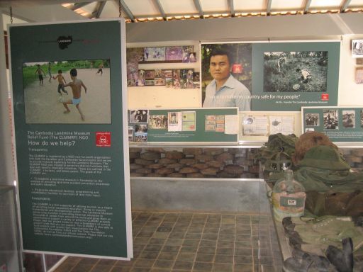 Siem Reap, Kambodscha, Land Mine Museum