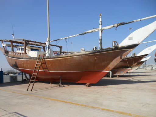 Rundreise Mietwagen, Katar, Al Khor Dau Werft