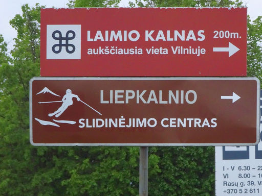 Liepkalnis, Vilnius, Litauen, Liepkalnis Ski– und Snowpark an der A3 / E28 Minsko pl. 2