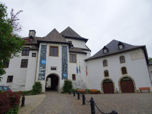 Museum der Modelle der Burgen und Schlösser Luxemburgs, Clervaux, Luxemburg, Schloss von Clervaux