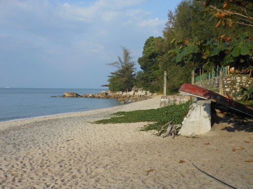 Penang, Malaysia, Bucht im Norden