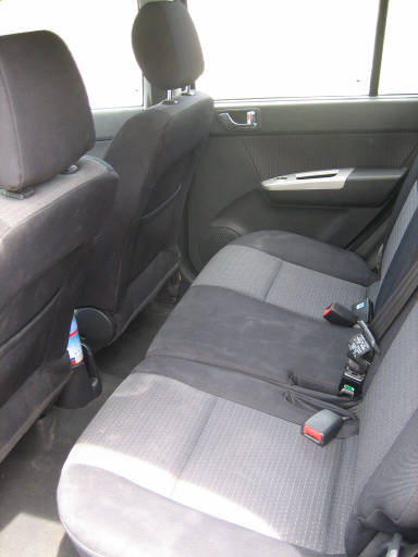 Hyundai Getz 1.5 CRDi Diesel, Rückbank mit 3 Sitzplätzen
