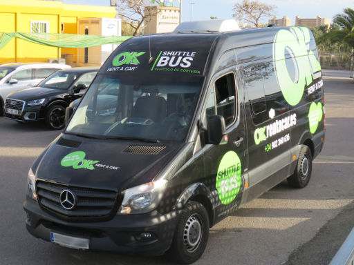 OK RENT A CAR®, Spanien, Mercedes-Benz Sprinter Shuttle Bus