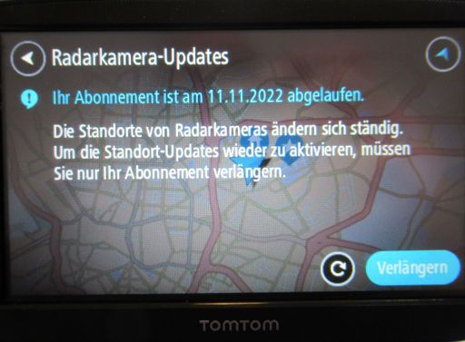 TomTom START 52 Europe 45 Länder Navigation, Radarkamera-Updates Abgelaufen