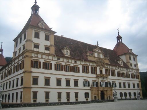 Schloss Eggenberg, Graz, Österreich, Außenansicht vom Schloss