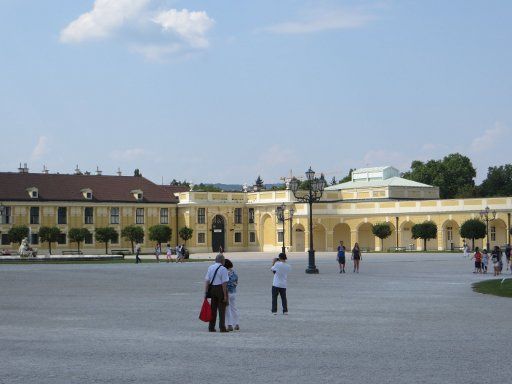 Schloss Schönbrunn, Wien, Österreich, Ehrenhof