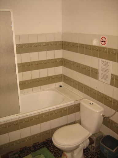 Dom Zachariasza Hostel Zappio, Gdańsk - Danzig, Polen, Bad in der ersten Etage mit Badewanne und WC