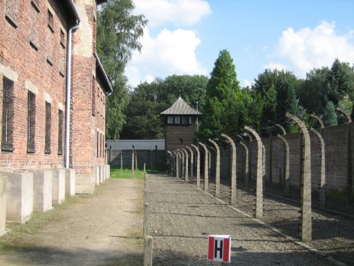 Wachanlagen Konzentrationslager, Auschwitz Birkenau, Oświeçim,Polen