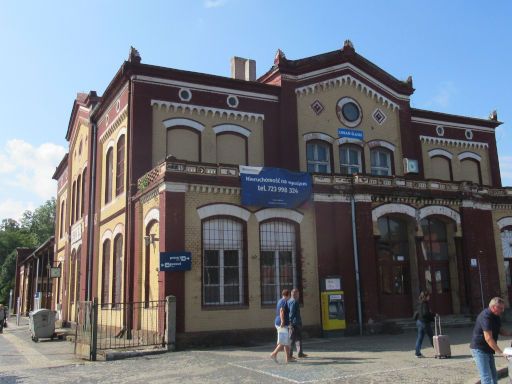 Lubań - Lauban, Polen, Bahnhof