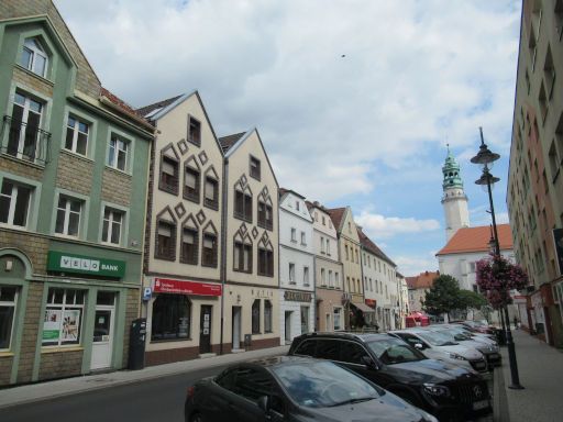 Lubań - Lauban, Polen, Häuserzeile in der Ratuszowa Strasse