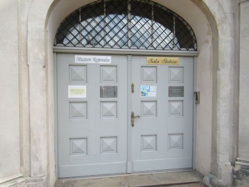 Muzeum Regionalne - Museum der Region,  Lubań - Lauban, Polen, Eingang