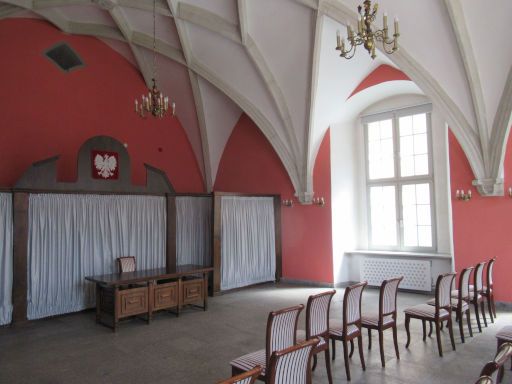 Muzeum Regionalne - Museum der Region, Lubań - Lauban, Polen, Saal vom Rathaus