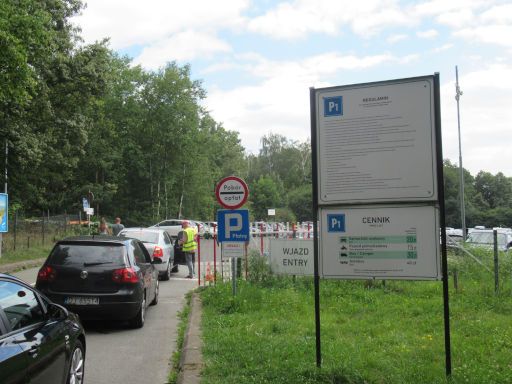 Zamek Książ - Schloss Fürstenstein, Wałbrzych - Waldenburg, Polen, Parkplatz P1