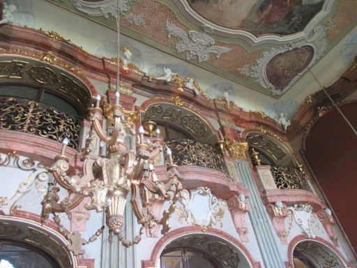 Zamek Książ - Schloss Fürstenstein, Wałbrzych - Waldenburg, Polen, Maximiliansaal mit Empore