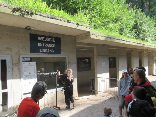 Zamek Książ - Schloss Fürstenstein, Wałbrzych - Waldenburg, Stollensystem, Polen, Eingang und Audioguide