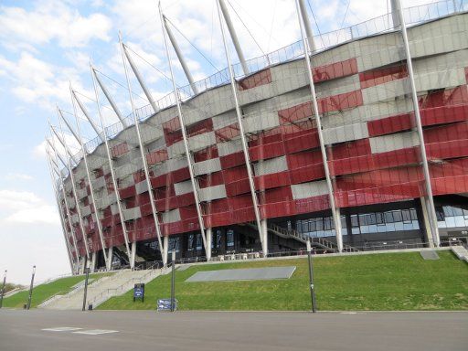 Nationalstadion, Stadion Narodowy, Warschau, Polen, Außenansicht