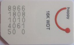 DTAC Happy SIM Karte