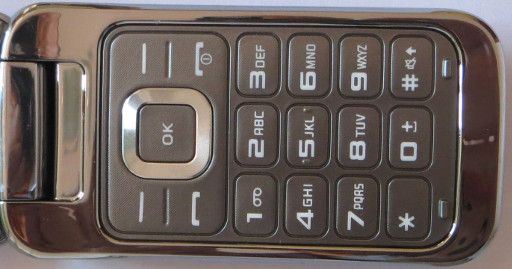Samsung, Mobiltelefon, GT–C3590, Tastatur